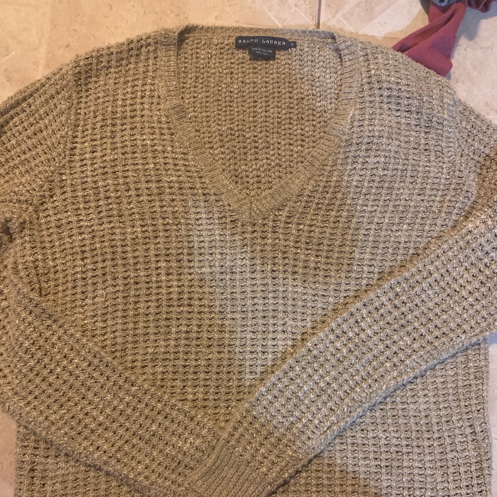 Silk Ralph Lauren Polo sweater